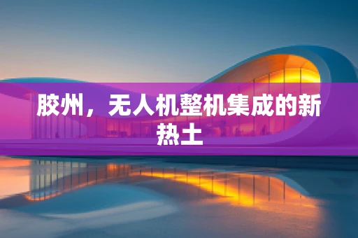 胶州，无人机整机集成的新热土