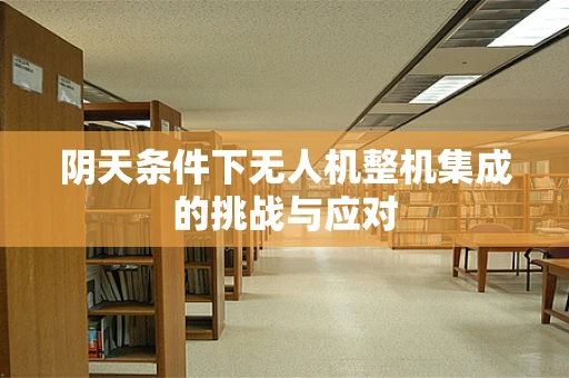 阴天条件下无人机整机集成的挑战与应对
